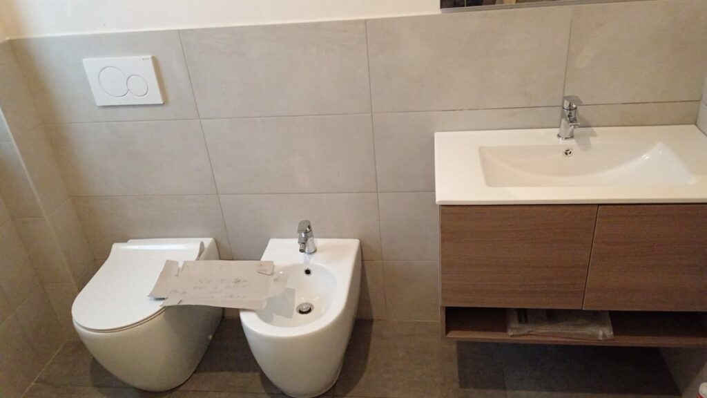 Bagno rifatto